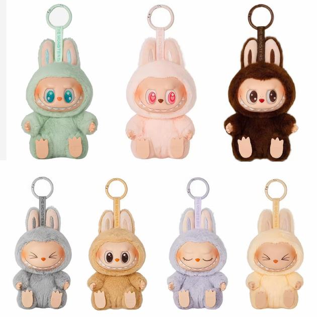 Игрушка сюрприз мягкий брелок Лабубу для сумки - фото 4 Игрушка сюрприз мягкий брелок Лабубу для сумки - фото 4