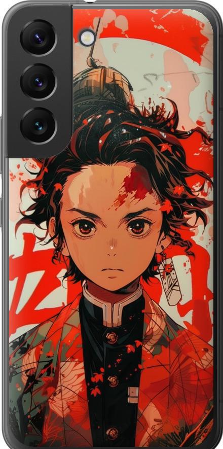 Чехол на Samsung Galaxy S22 Тандзиро Камадо (6131u-2494-42517) Чехол на Samsung Galaxy S22 Тандзиро Камадо (6131u-2494-42517)