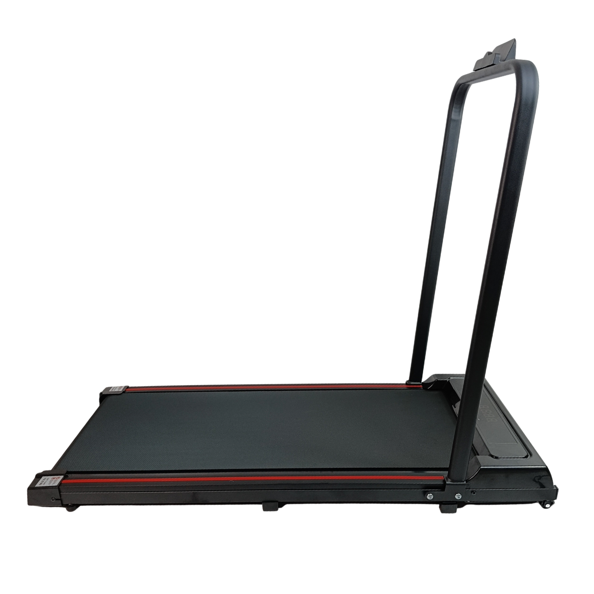 Беговая дорожка с дисплеем/держателем для телефона и пультом управления 10 км/ч Черный (DRPQ-1712)