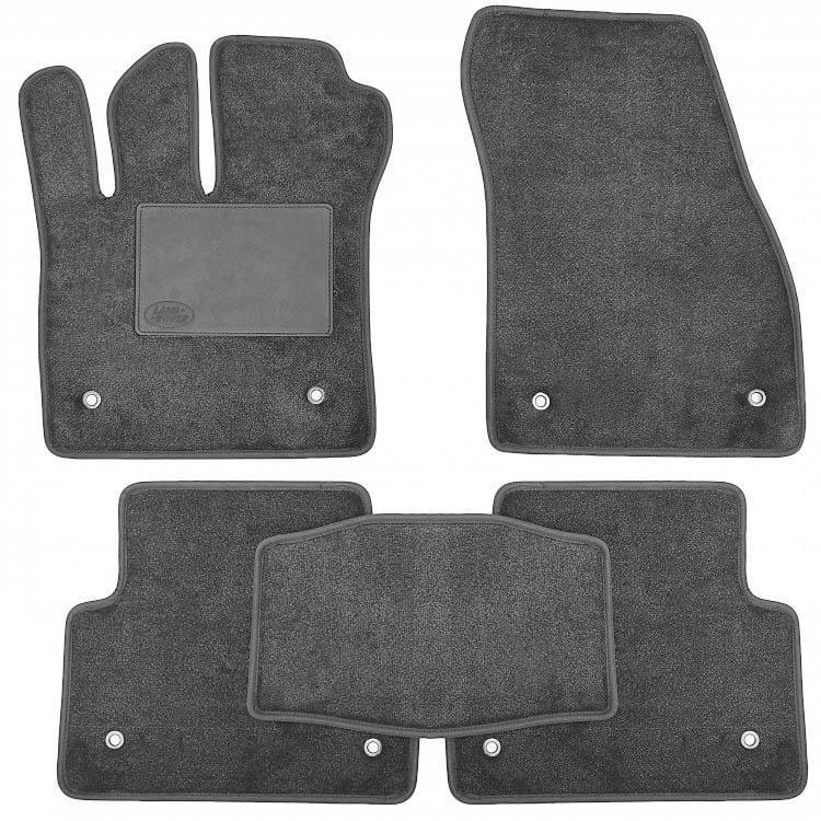 Коврики в салон для Land Rover/Range Rover Evoque 2019+ текстильные Серый