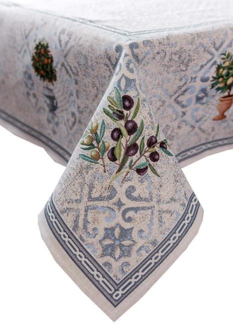 Скатерть Прованс Афины 160x250 см (35384)