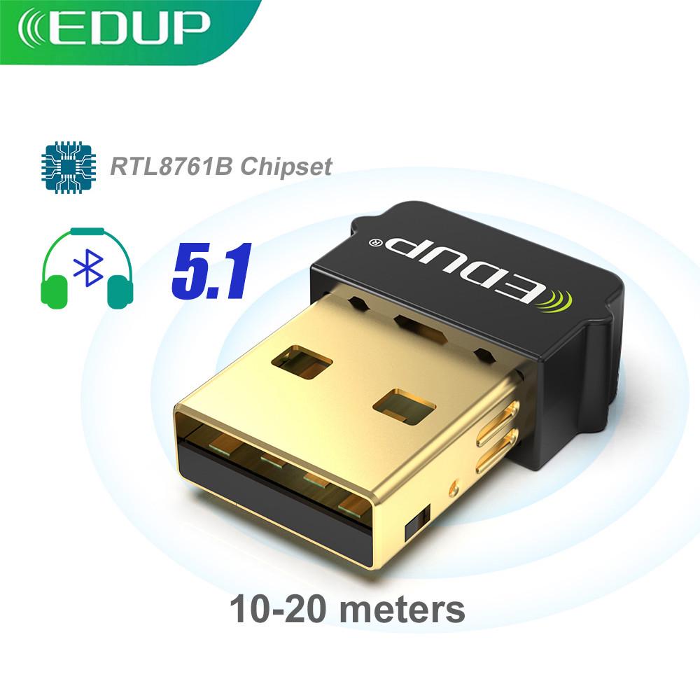 Адаптер Bluetooth 5.0 EDUP Black (EP-B3519) - фото 3