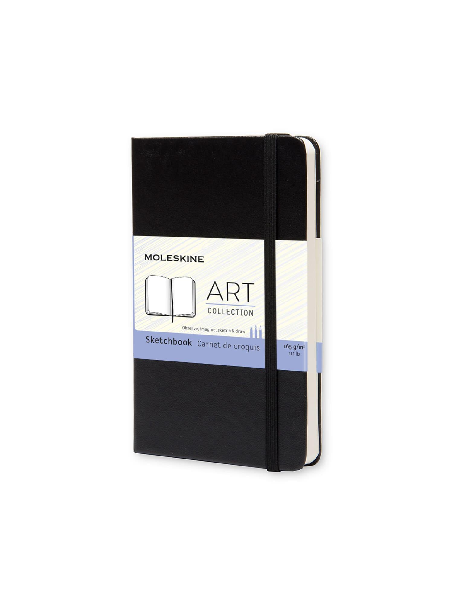 Блокнот Moleskine Art карманный для очерков Черный (ARTQP014)
