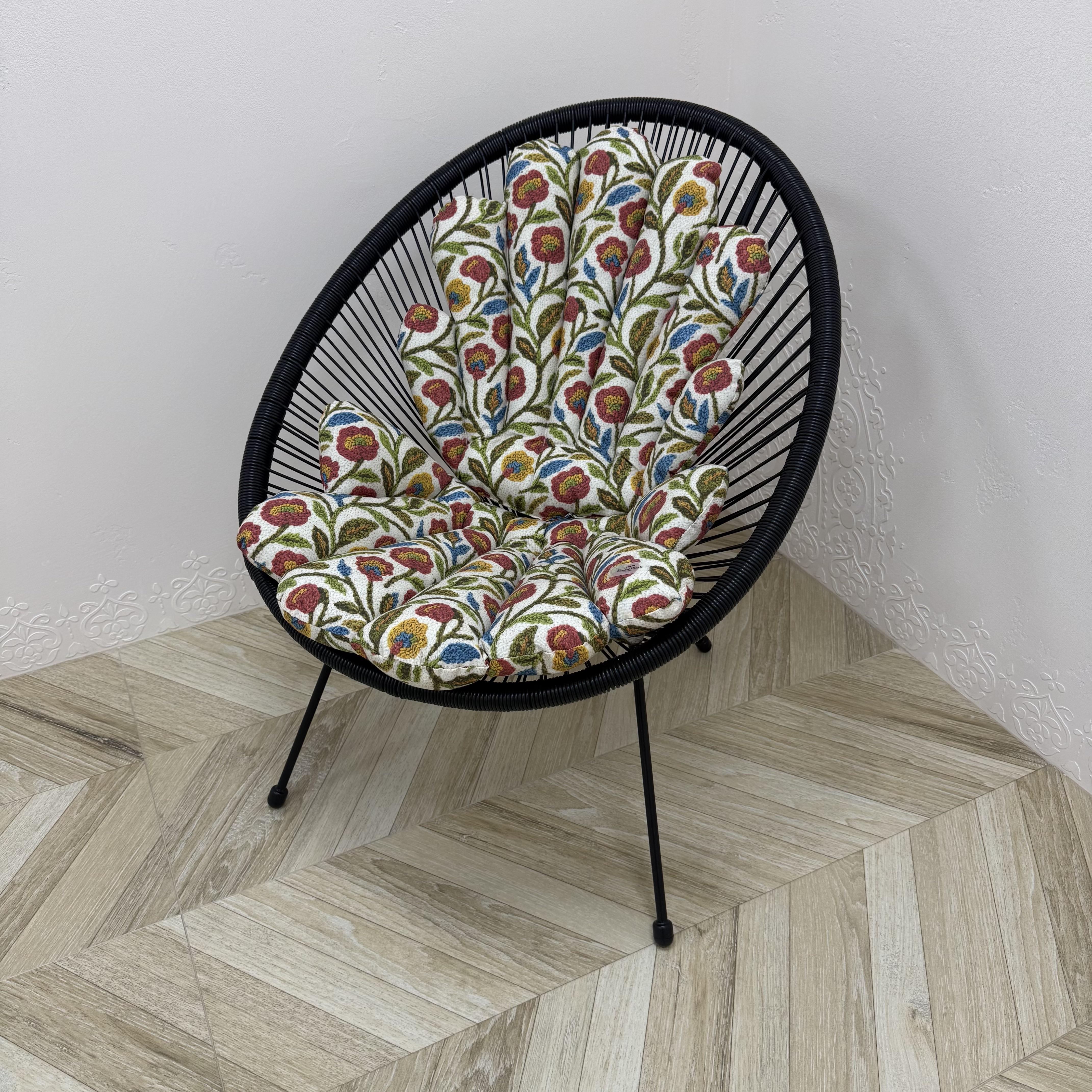Комплект подушек в лаунж кресло Comfort Home Shells вundle панама 50х45х55 см