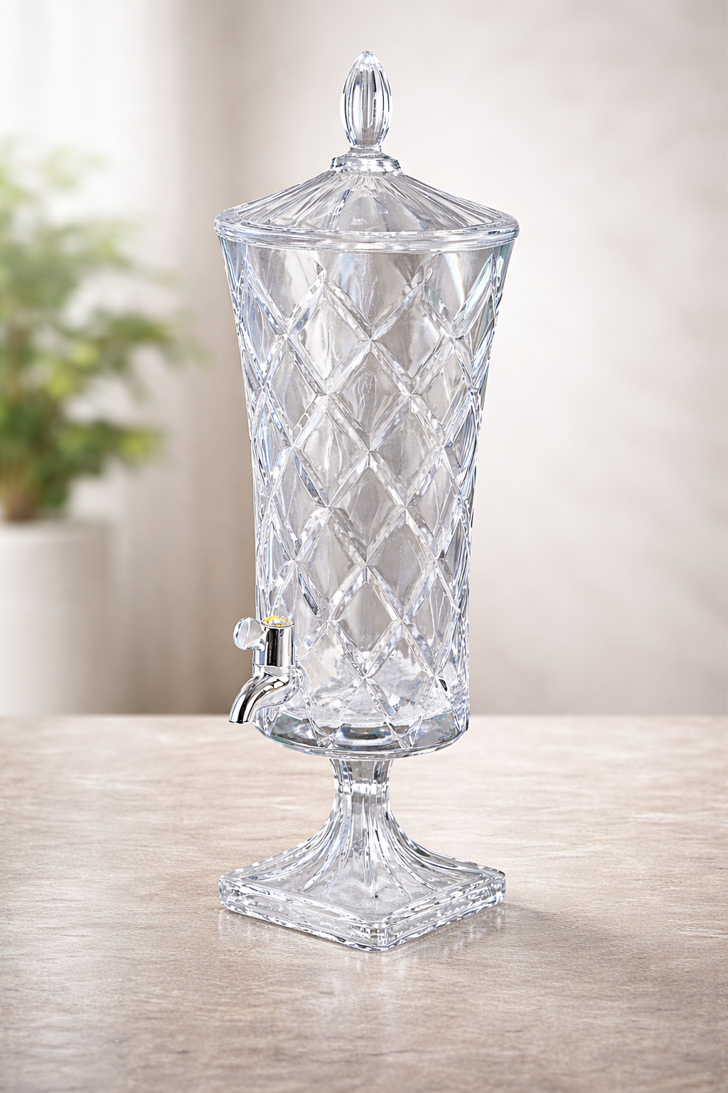 Лимонадница с краном на подставке Ромб 4,5 л (931407)