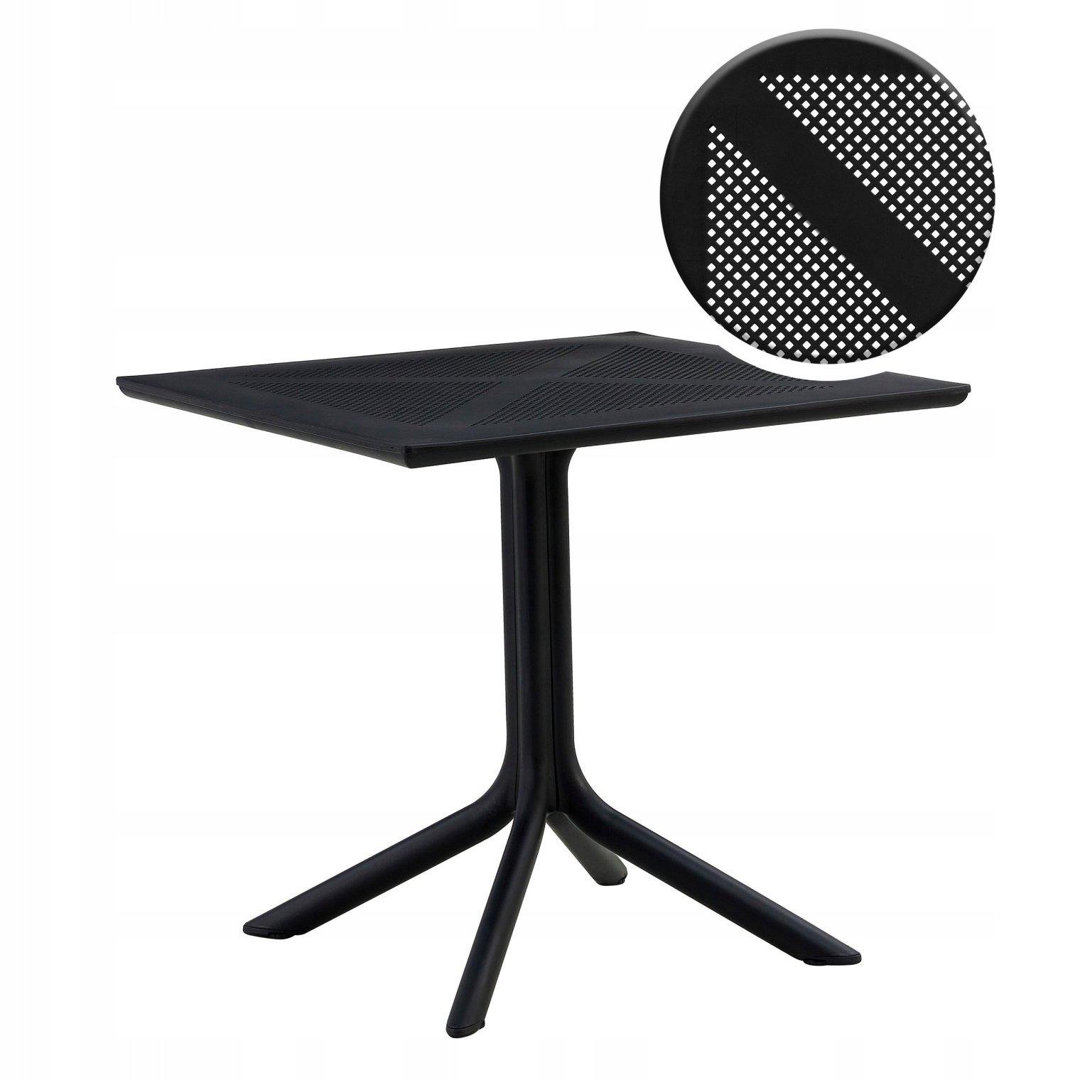 Стіл садовий Kontrast TULUM Чорний (5.04.11255) - фото 4 Стіл садовий Kontrast TULUM Чорний (5.04.11255) - фото 4