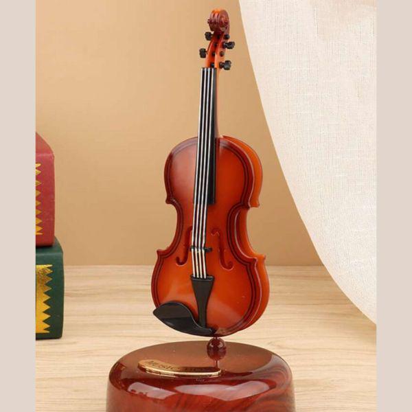 Шкатулка музыкальная G00120 Скрипка (26248817) - фото 5 Шкатулка музыкальная G00120 Скрипка (26248817) - фото 5