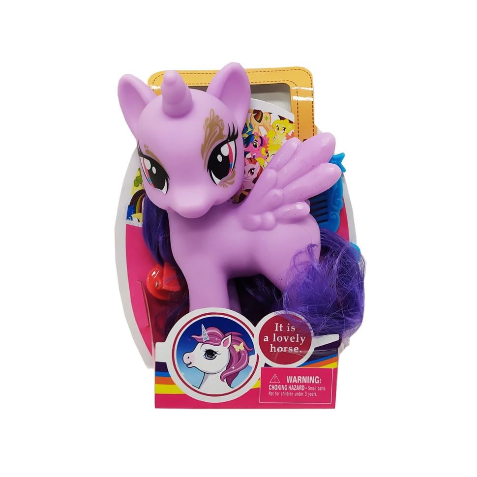 Фигурка игровая Bambi Единорог с крыльями Фиолетовый (IF-174-F-644)