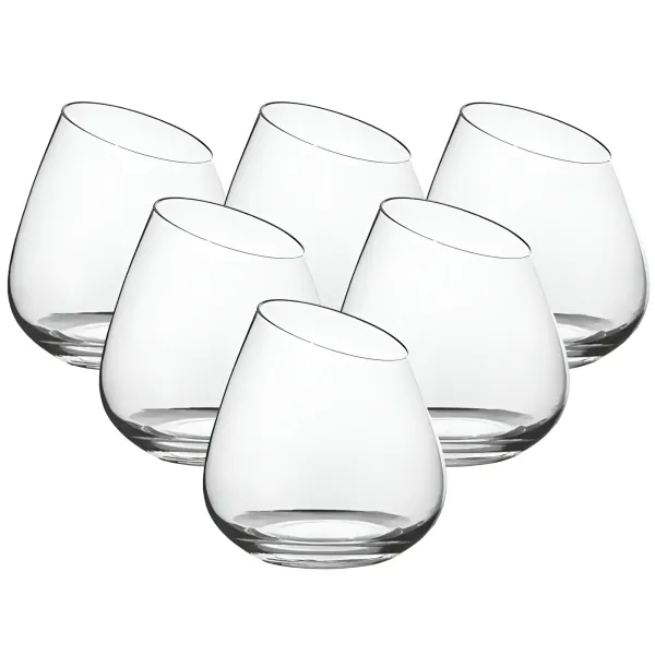 Набір склянок для холодних напоїв Stunning 6 шт. х 450 мл Прозорий (147-107- HP-16-21)