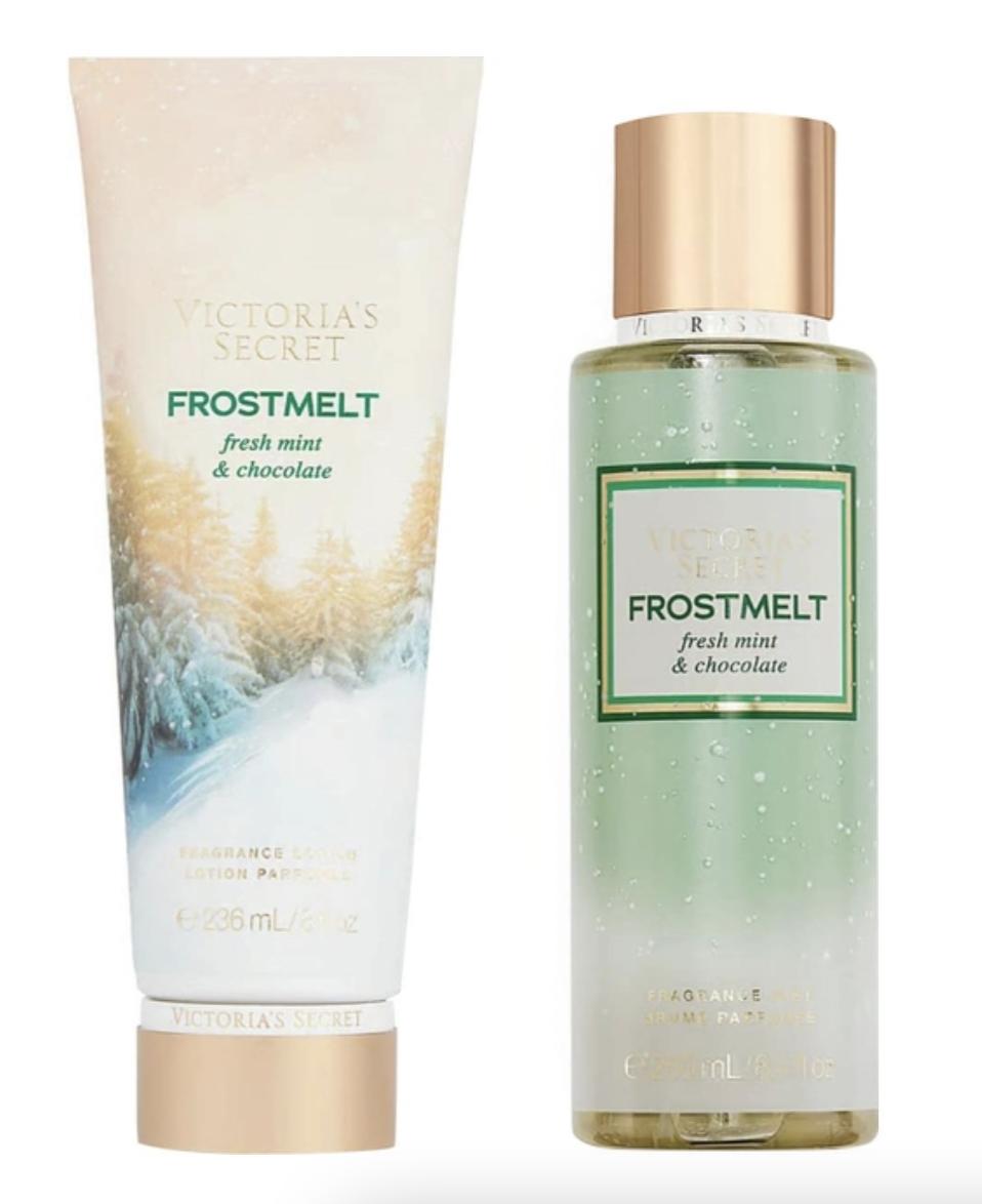 Подарунковий набір Victoria's Secret Frostmelt спрей/лосьйон 250/236 мл