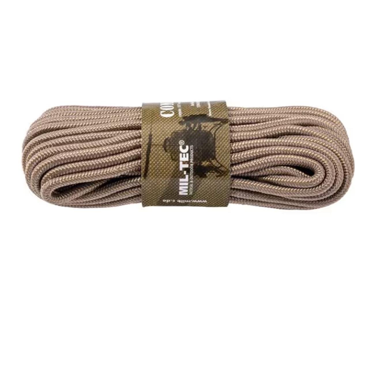 Веревка Mil-Tec 7x15 м 420 кг Coyote