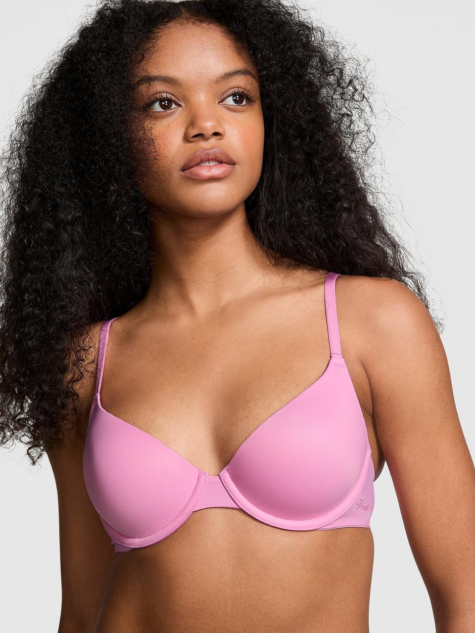 Бюстгальтер Victoria's Secret EVERYWHERE LIGHTLY LINED Pure Black 70B Розовый (2406039117)