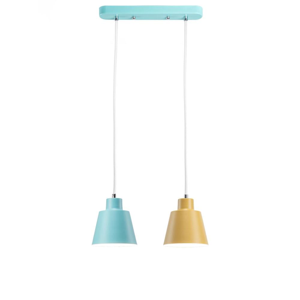 Подвесной светильник Little Lamp Dual Kids Collection Blue/Yellow (PL-000712/SKBL/YLW)