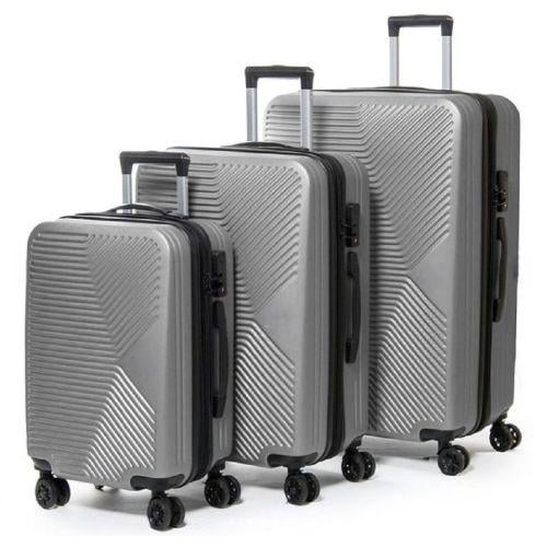 Чемодан пластик 20/24/28'' 3 шт. (LU000759)