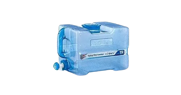 Канистра для воды Naturehike Water Container PC7 NH18S018-T 25,3x26x41 см 19 л Прозачный (619681)