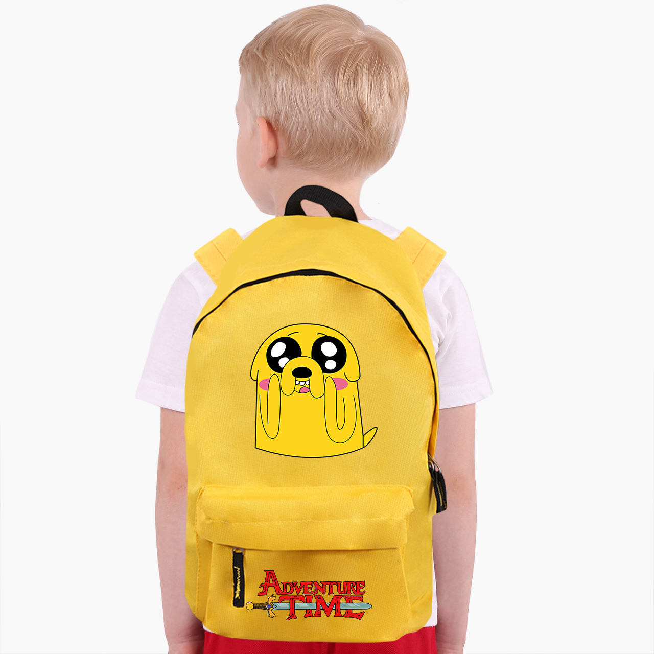 Рюкзак дитячий Finn & Jake the dog Advenеture Time Жовтий (9263-1577-SY) - фото 3