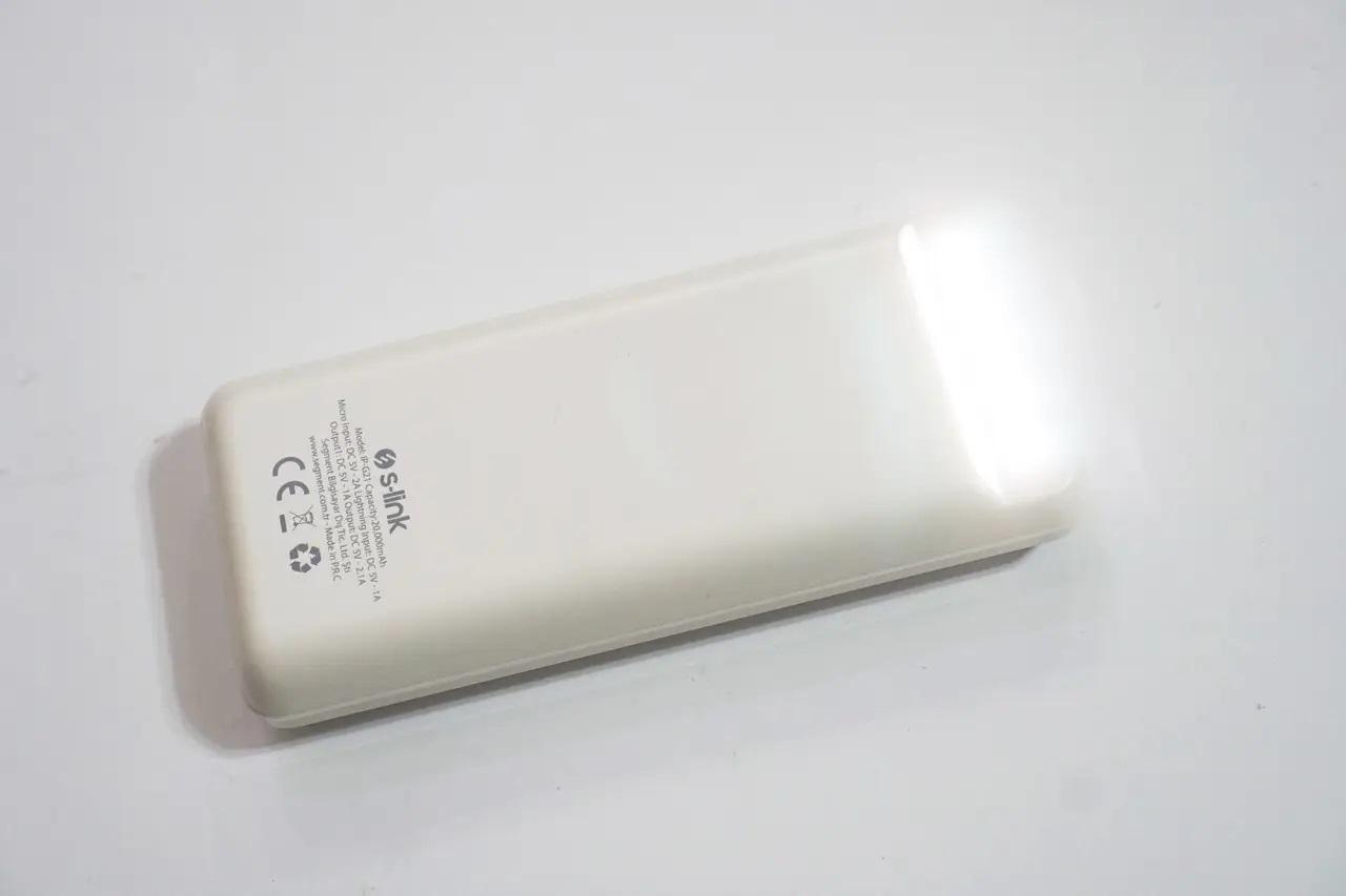 Повербанк S-L NK IP-G21 2xUSB с фонарем 20000 mAh (2079257751) - фото 4