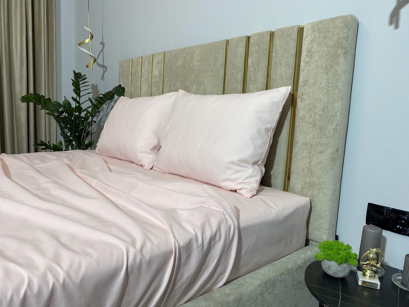 Комплект постільної білизни MG&Lviv Gold Lux бязь євро 200x220 см (1032)