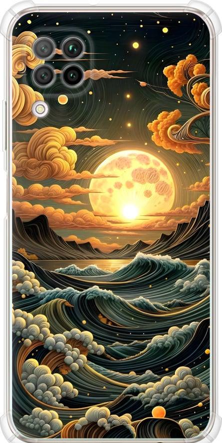 Чехол на Huawei Nova 6SE Арт волны (6332sp-1823-42517)