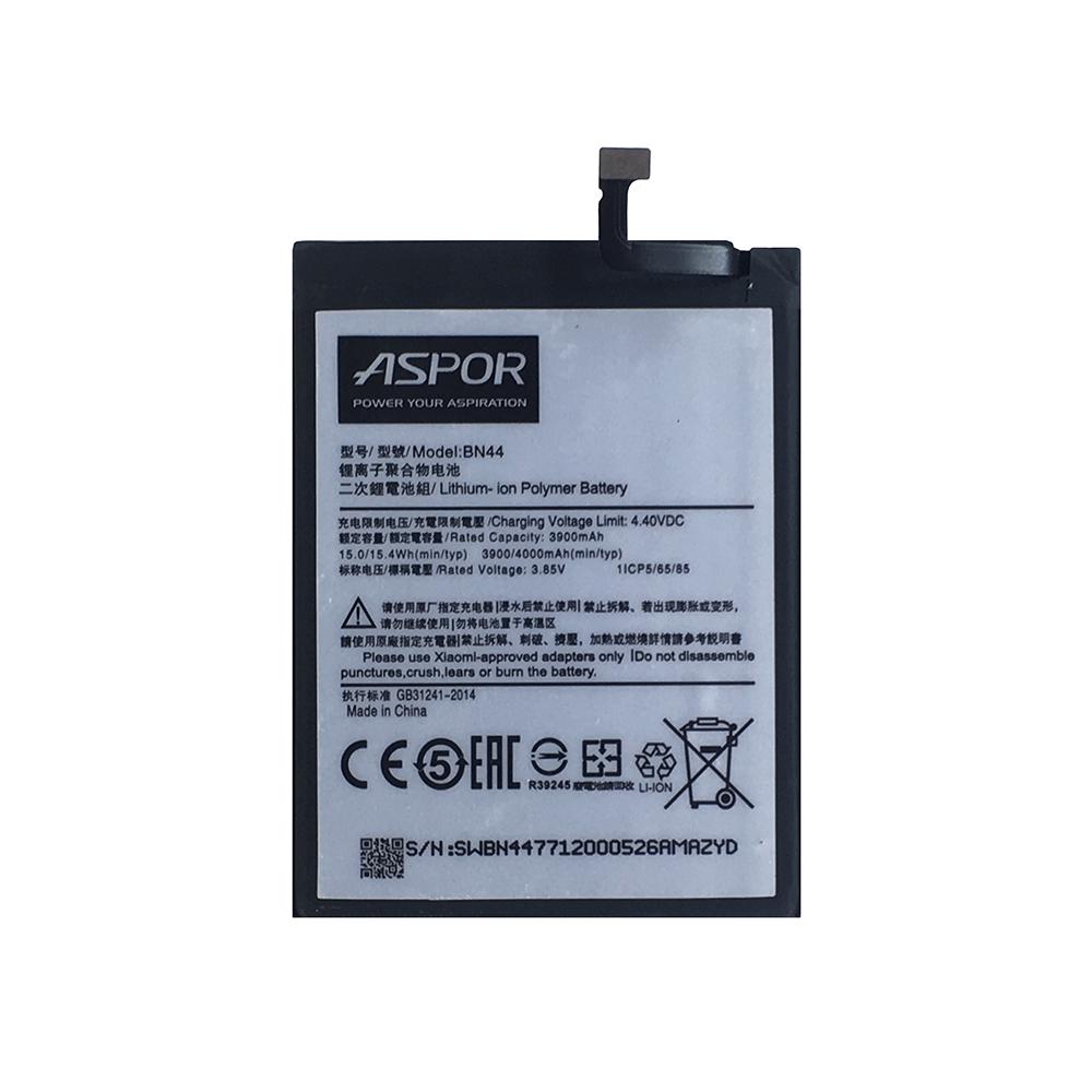 Аккумулятор Aspor BN44 для Xiaomi Redmi 5 Plus (880112)
