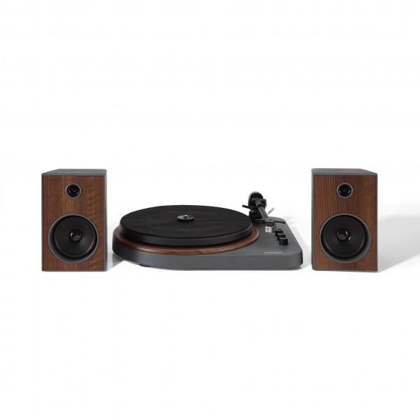 Виниловый проигрыватель Crosley T160 Shelf System Gray (58885)