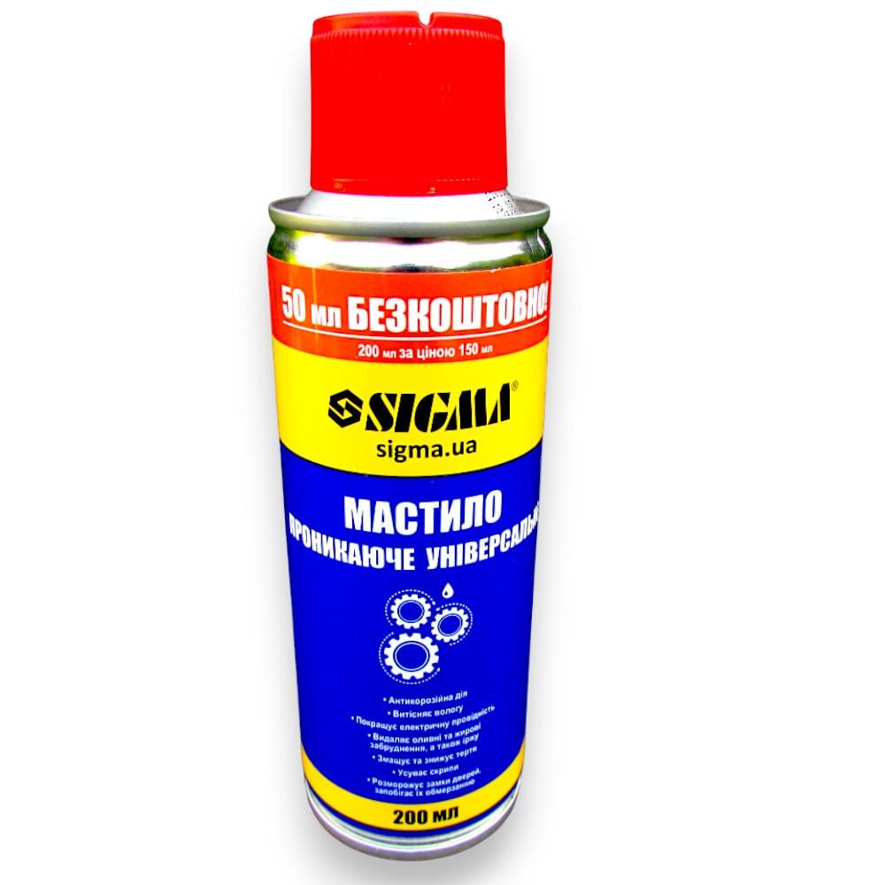 Мастило проникаюче Sigma універсальне 200 мл (6370131) Мастило проникаюче Sigma універсальне 200 мл (6370131)