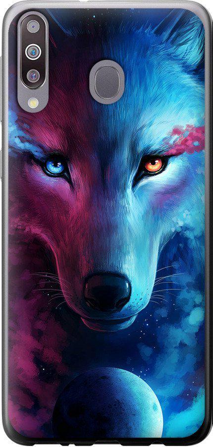 Чехол на Samsung Galaxy A40s A3050 Арт-волк (3999u-2058-42517)