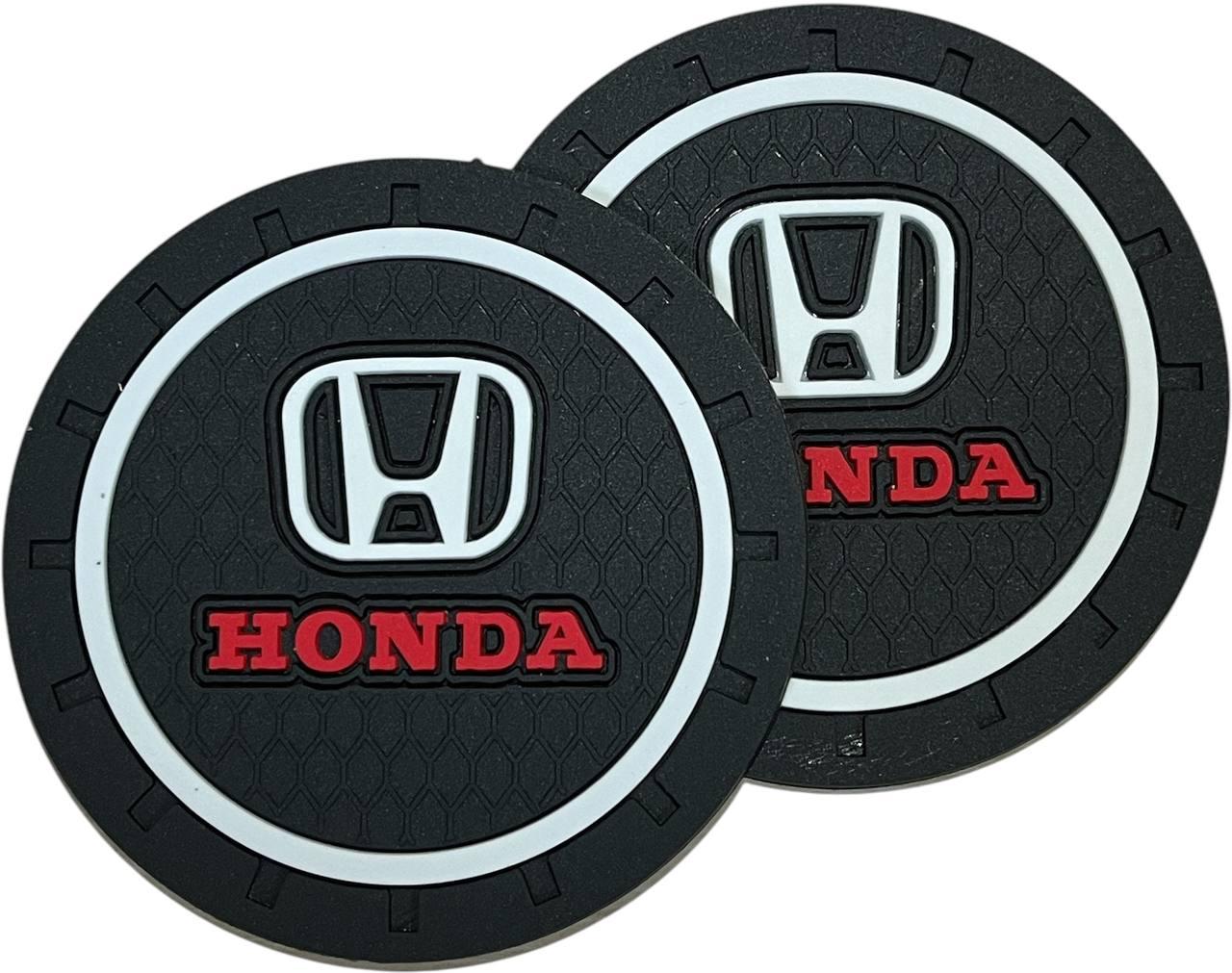 Коврик силиконовый Honda в автомобильный подстаканник 2 шт. (26568946)