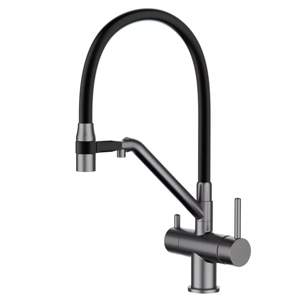 Смеситель для кухни Gappo G4398-89 с подключением оружейной стали фильтра (SQ-1045389)