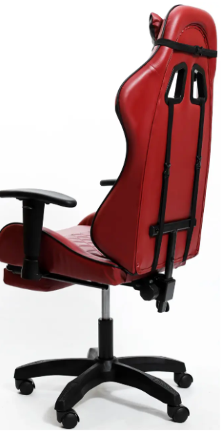 Кресло геймерское Raptor red с подставкой для ног/эргономичной спинкой - фото 5 Кресло геймерское Raptor red с подставкой для ног/эргономичной спинкой - фото 5