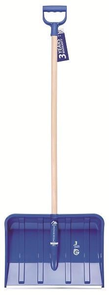 Лопата для снега Prosperplast Alpin 2A с деревянной рукоятью и ручкой 49x140x9,5 см Синий (CNT00011719) - фото 4 Лопата для снега Prosperplast Alpin 2A с деревянной рукоятью и ручкой 49x140x9,5 см Синий (CNT00011719) - фото 4