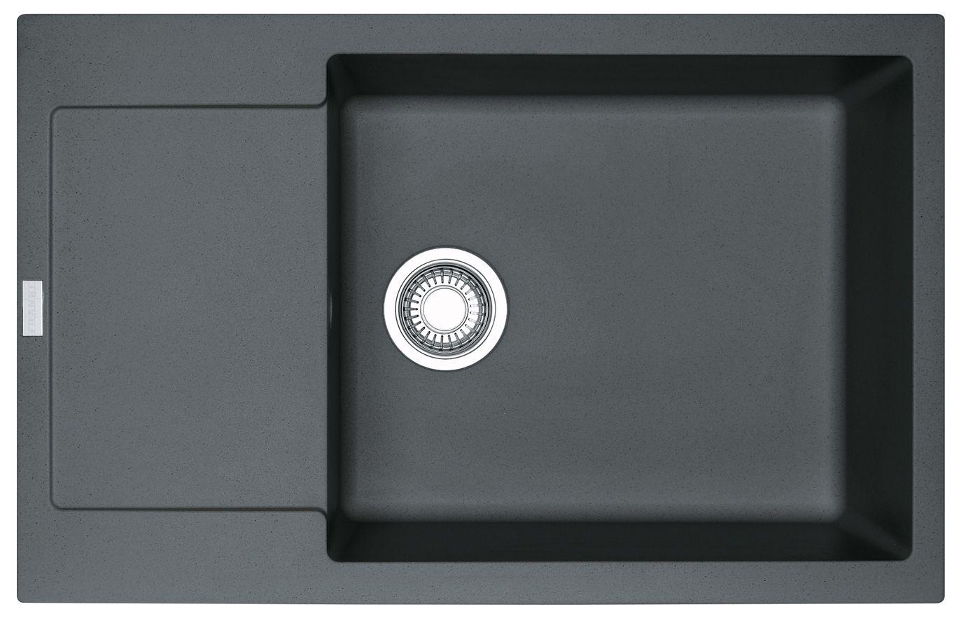 Кухонная мойка Franke Maris MRG 611-78XL гранитная врезная оборотная Графит (114.0374.919)