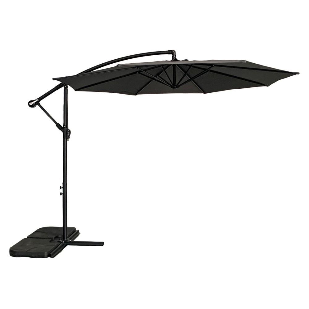 Зонтик садовый регулируемый Bonro B-7012 с наклоном 3 м 8 спиц Серый