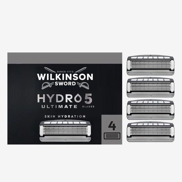 Сменные картриджи для бритья Wilkinson Sword Hydro 5 ULTIMATE skin gidration 4 шт.
