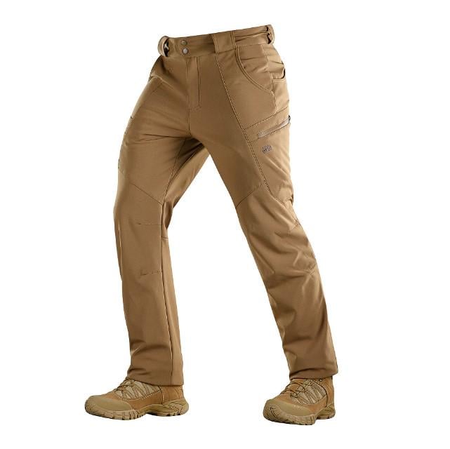 Брюки военные M-Tac Soft Shell Winter XL Coyote (AN011913)
