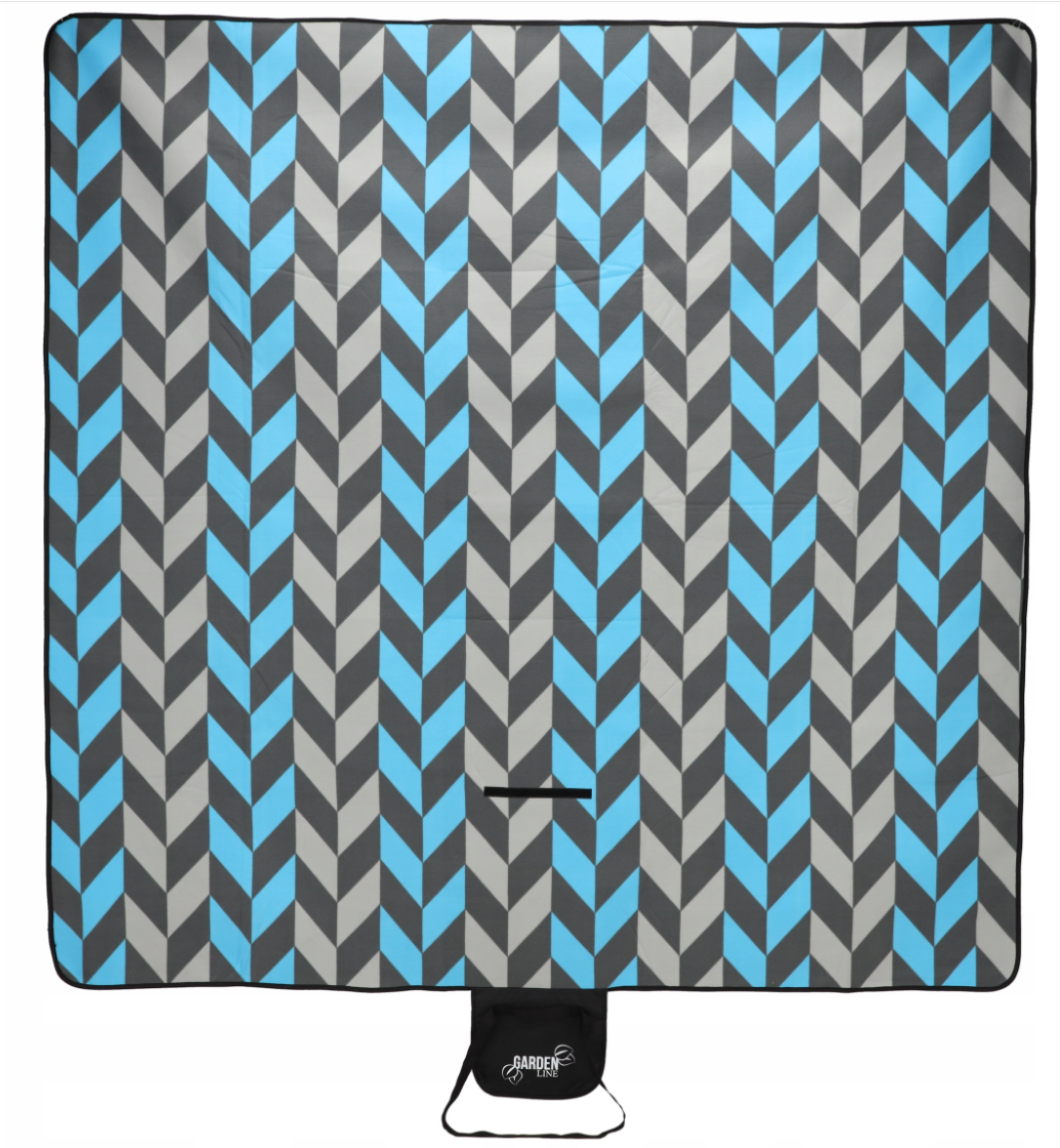 Складаний килимок для пікніка Garden Line RUG5783 водонепроникний 200x200 см