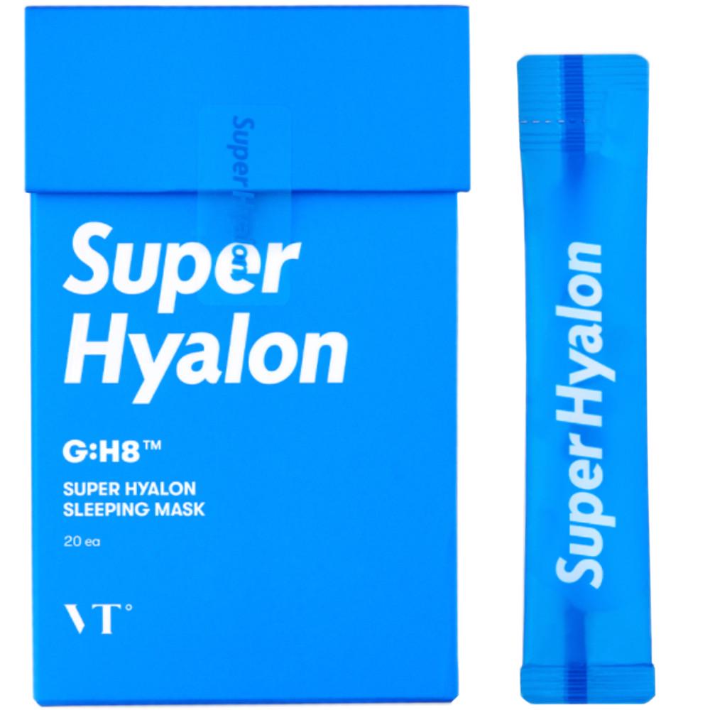 Маски для лица VT Cosmetics Super Hyalon Sleeping Mask увлажняющие ночные 20 шт. 4 мл (8809559629364) Маски для лица VT Cosmetics Super Hyalon Sleeping Mask увлажняющие ночные 20 шт. 4 мл (8809559629364)