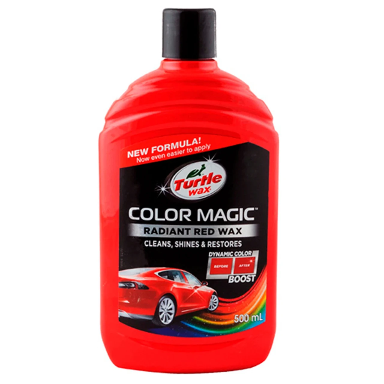 Полироль для кузова TURTLE WAX Color Magic 500 мл Красный