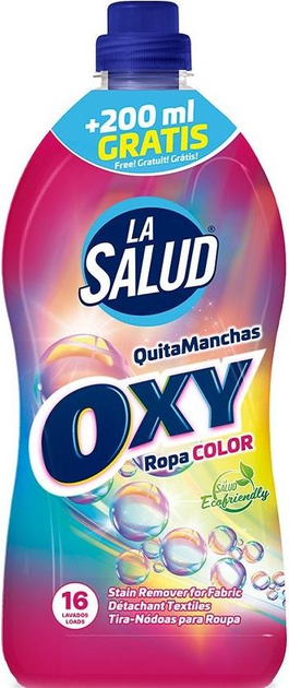 Кисневий плямовивідник для кольорових речей La Salud Oxy Ropa Color 1500 мл