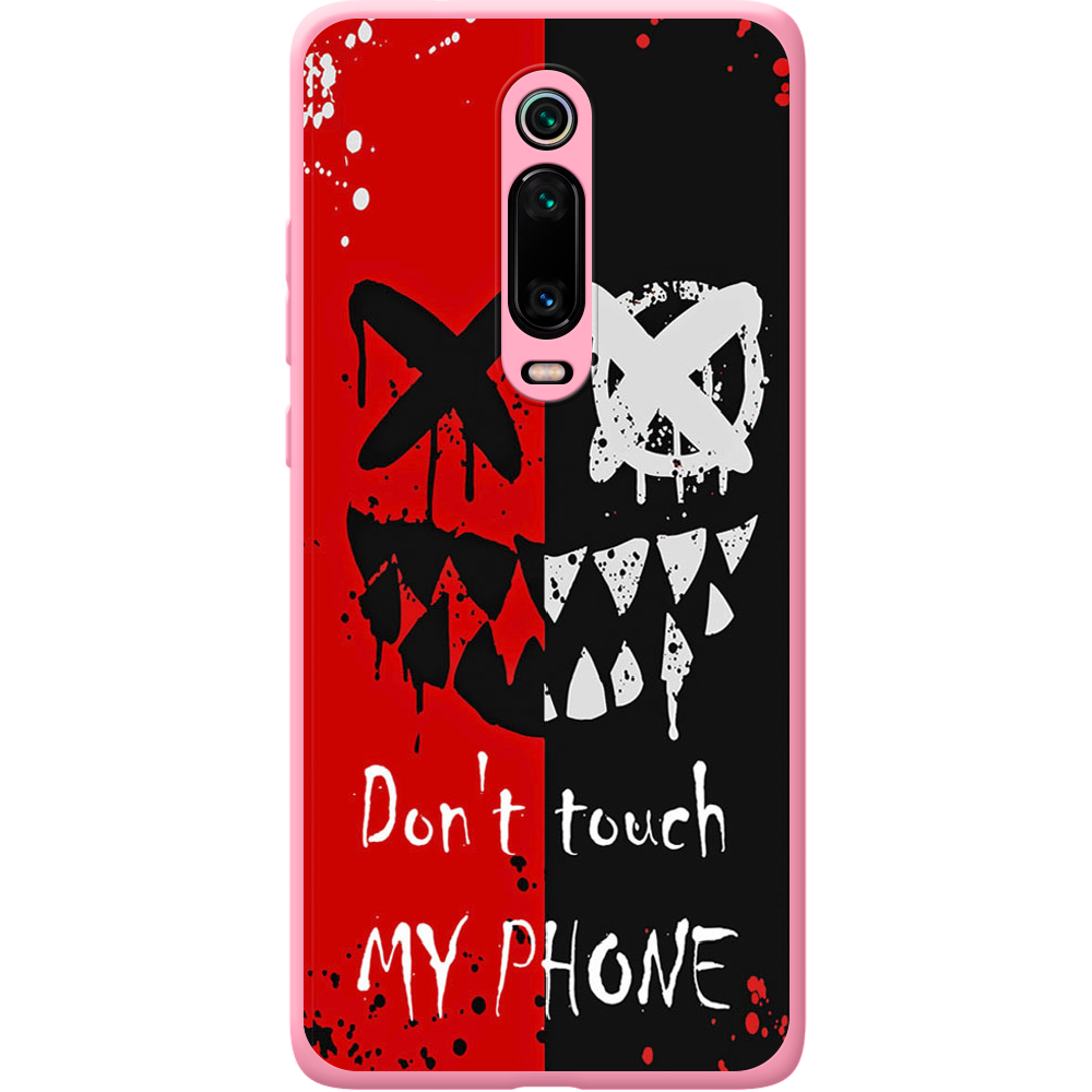 Чохол BoxFace Xiaomi Mi 9T / Mi 9T Pro Bad Smile Рожевий силікон (37376-up2468-43049)