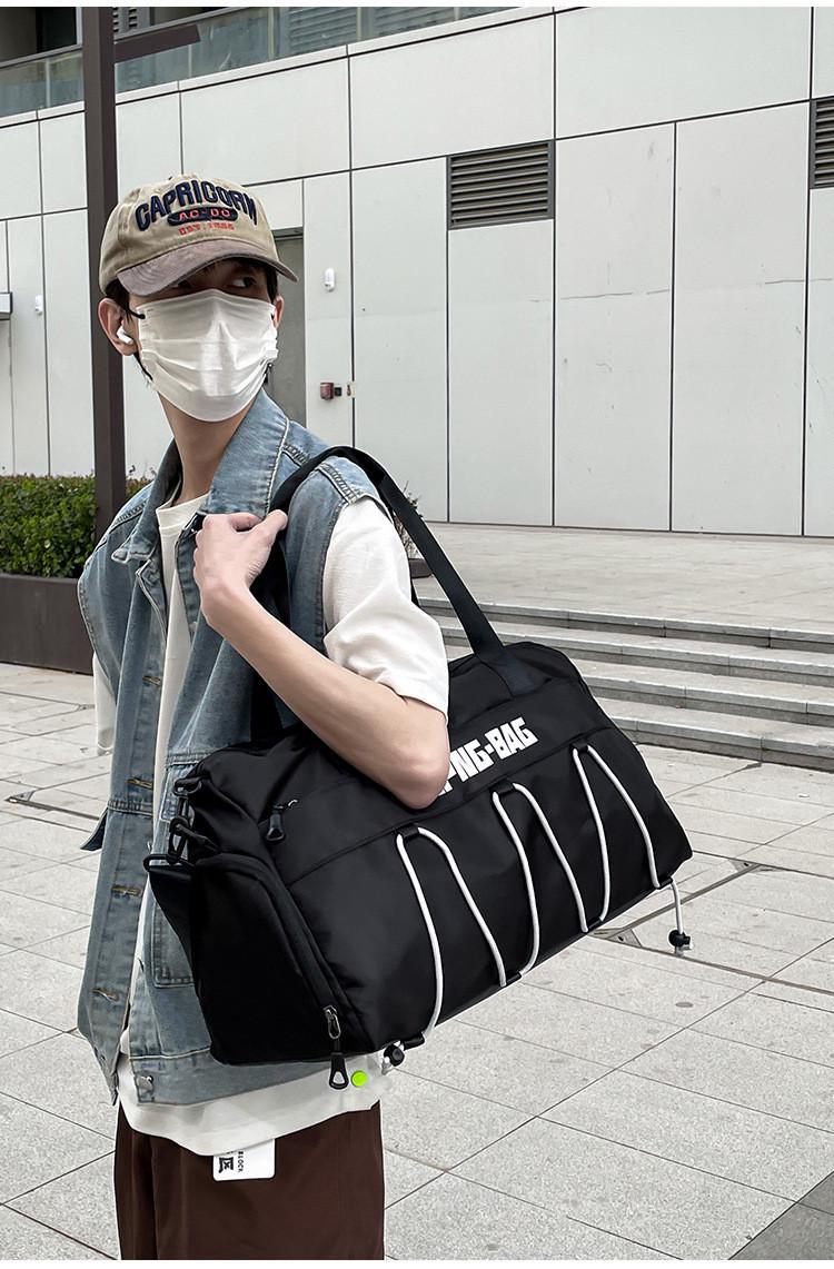 Дорожная сумка большой емкости Черный (bag290-6) - фото 3 Дорожная сумка большой емкости Черный (bag290-6) - фото 3