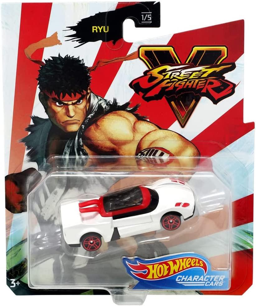 Игрушечная машинка Hot Wheels Ryu 2020 Street Fighter V Character Cars (GJJ30)