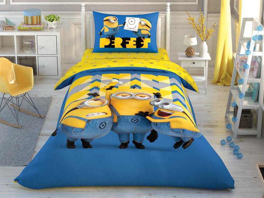 Постельное белье Tac Disney Minions Perfect 160х220 подростковый (svt 2000022293112)