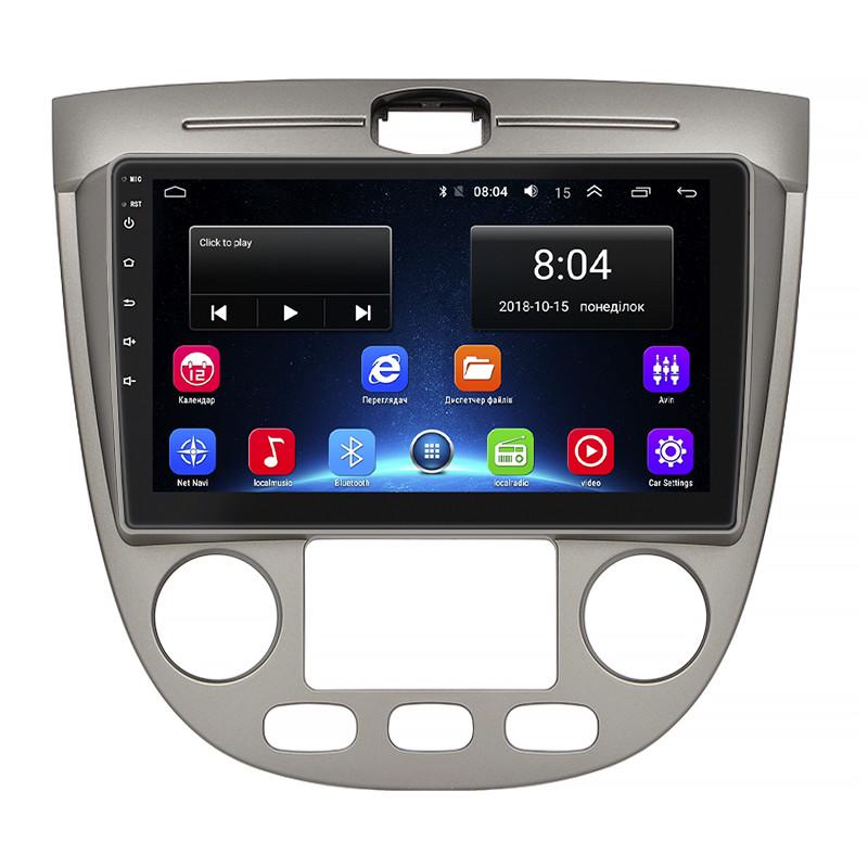 Магнітола штатна Lesko 9" для Chevrolet Nubira Auto AC 2003-2010 2/32Gb Wi-Fi GPS Base