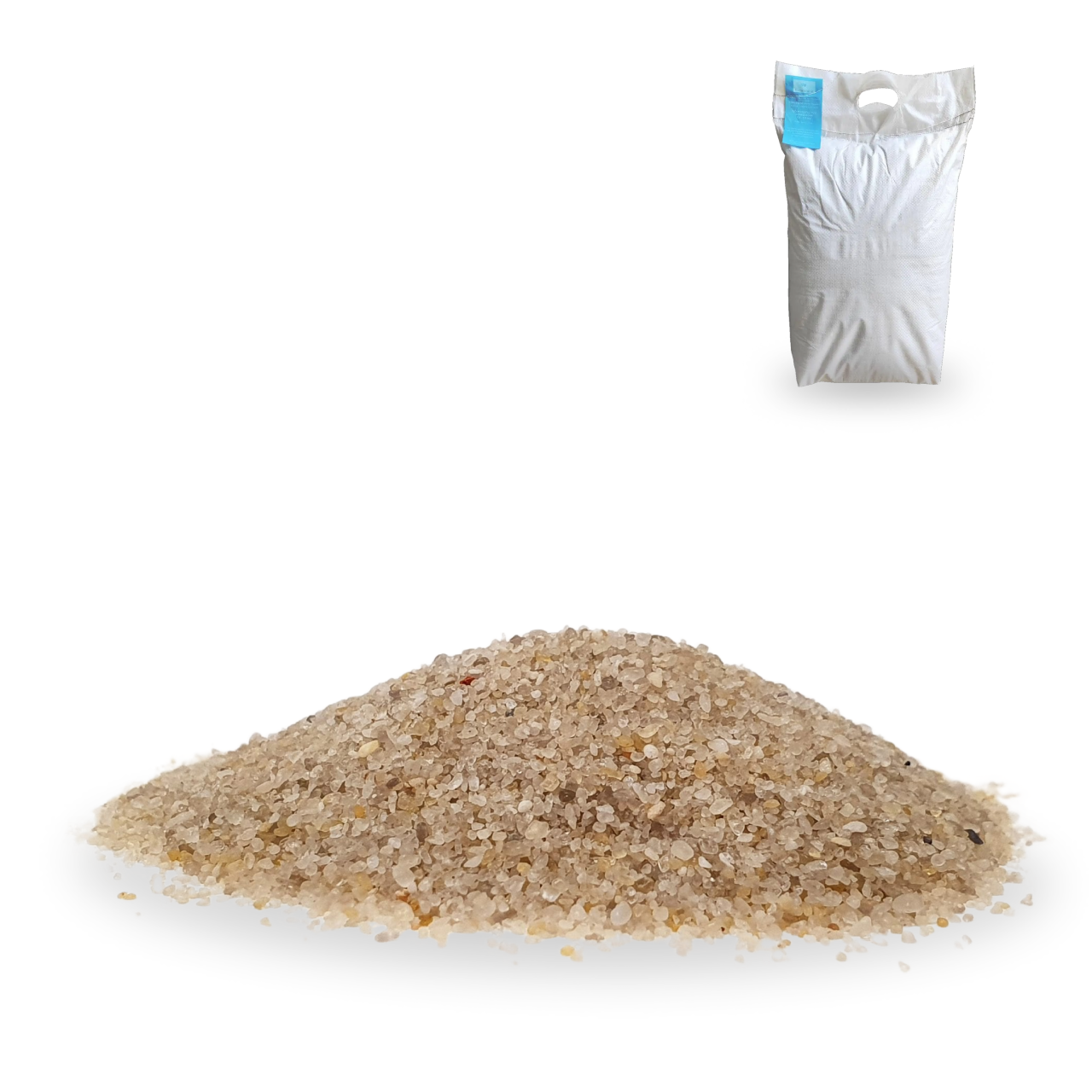 Пісок кварцовий фракція 0,8-1,2 мм 25 кг (1642412963). - фото 2 Пісок кварцовий фракція 0,8-1,2 мм 25 кг (1642412963). - фото 2