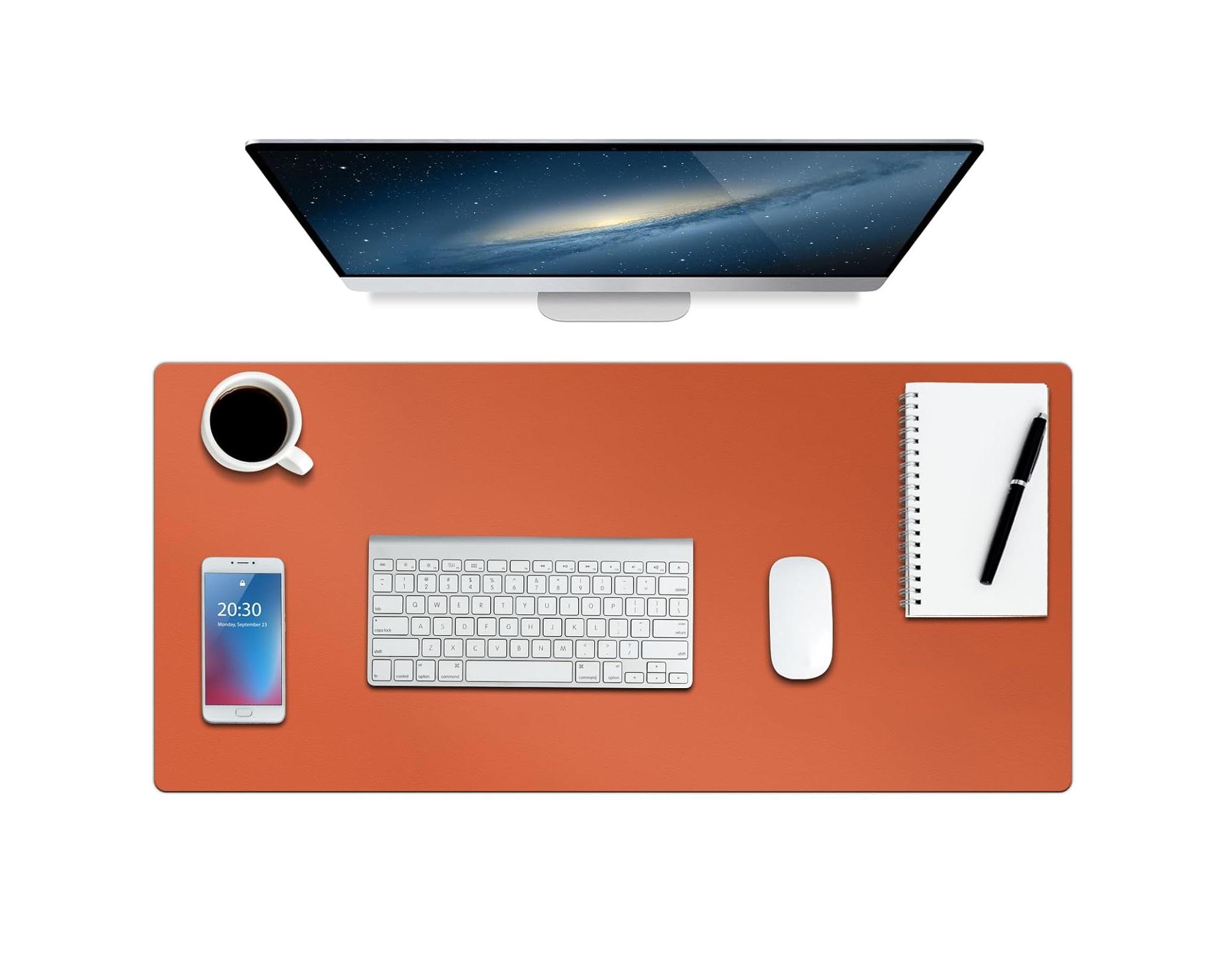Ігрова поверхня Desk Mat Ultra Slim 900x400x1,8 мм Orange/Army Green - фото 6 Ігрова поверхня Desk Mat Ultra Slim 900x400x1,8 мм Orange/Army Green - фото 6