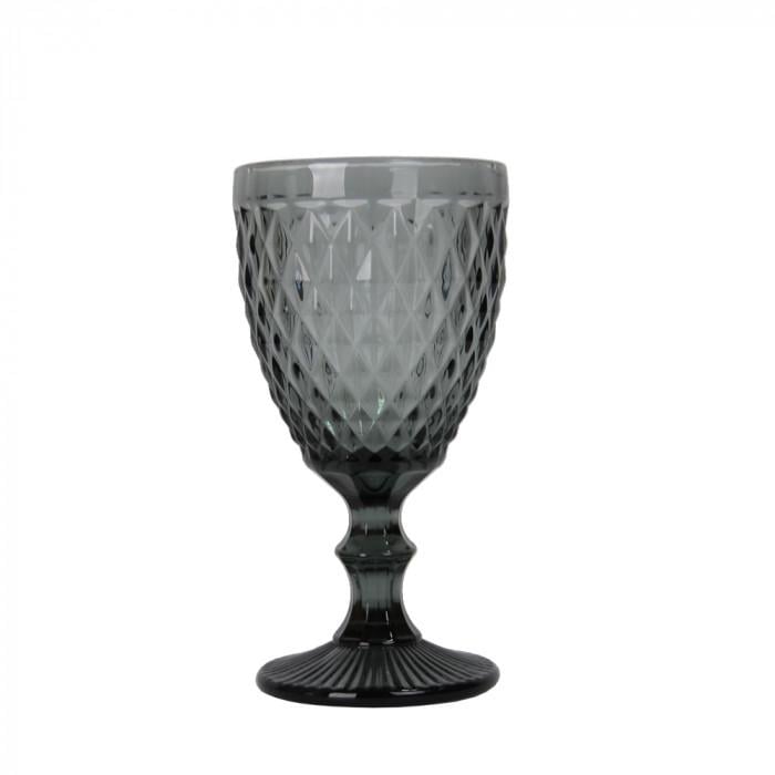 Набор бокалов стеклянных Art Rhombus small VB865 6 шт. Черный (DR000084)