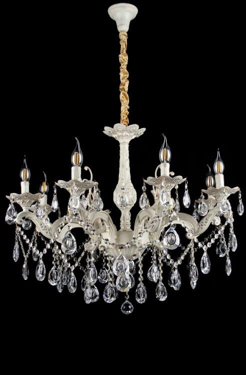 Люстра свеча Ray L81081/8 YW+GD (IR007051) Люстра свеча Ray L81081/8 YW+GD (IR007051)