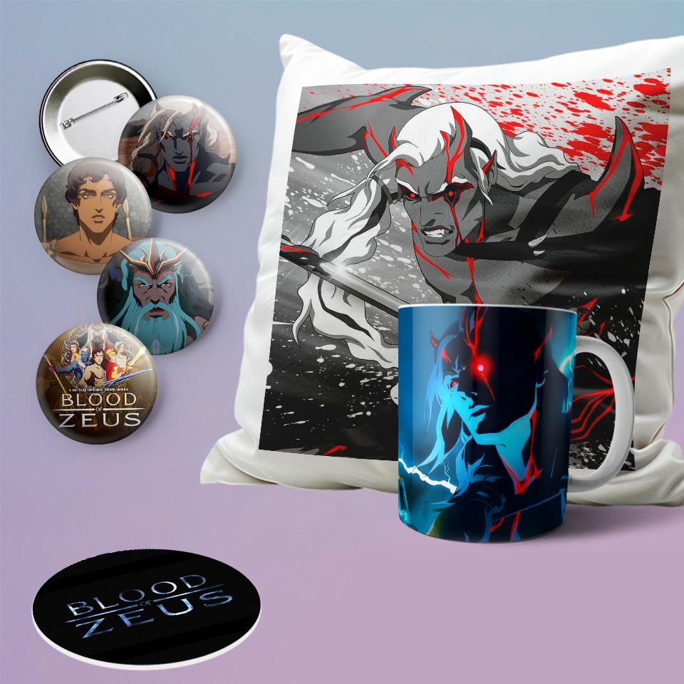 Подарочный набор Blood of Zeus аниме бокс