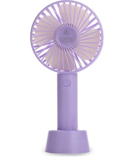 Вентилятор 18650 SS 2 FX 028 ручка не складається з підставкою Фіолетовий